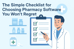 Blog 23 The Simple Checklist for Choosing Pharmacy Software You Won't Regret.