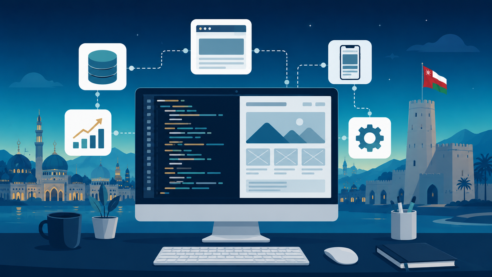 top web development companies in oman