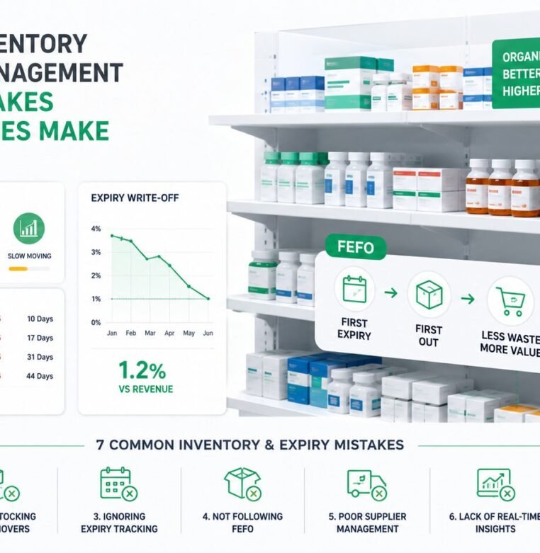 Pharmacy Inventory and Expiry Management: Common Mistakes UAE Pharmacies Make