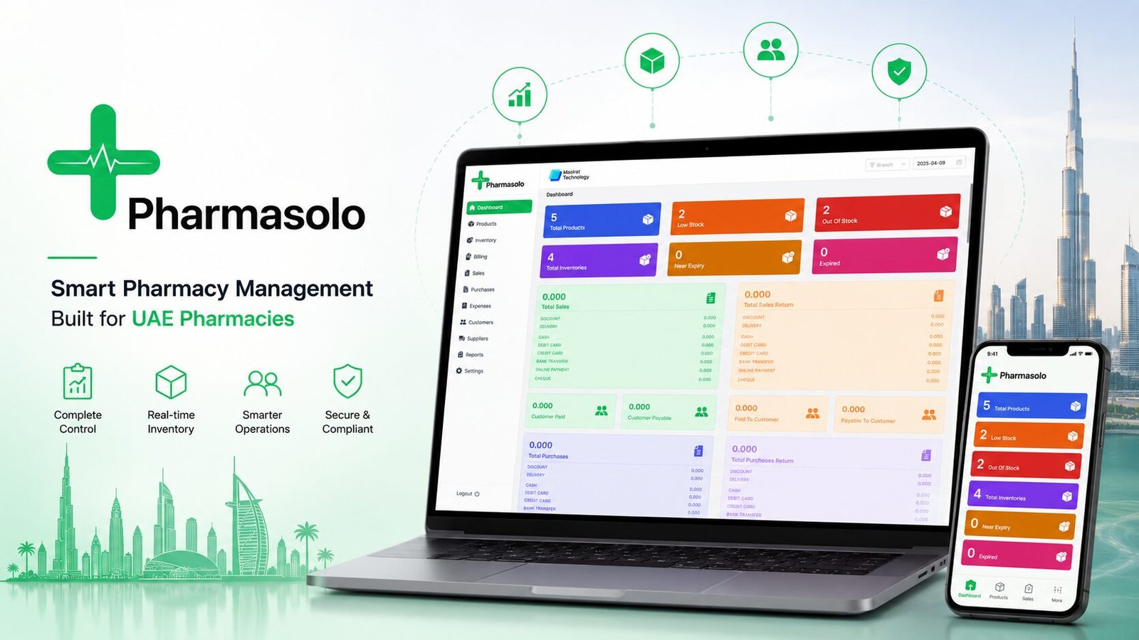 Pharmasolo Launches in the UAE