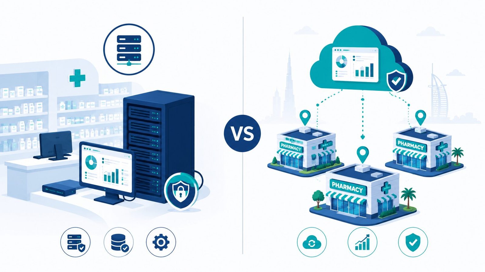 Cloud vs On-Premise Pharmacy Software